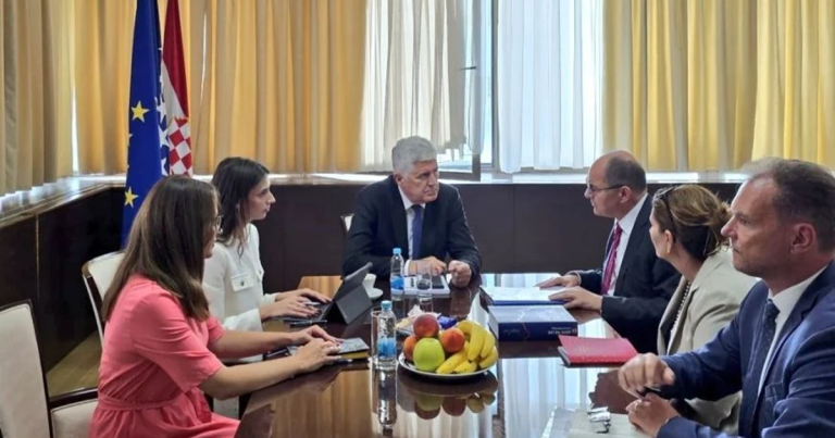 Susret Schmidta i Čovića u zgradi državnog Parlamenta: “Ove potencijale BiH mora iskoristiti”