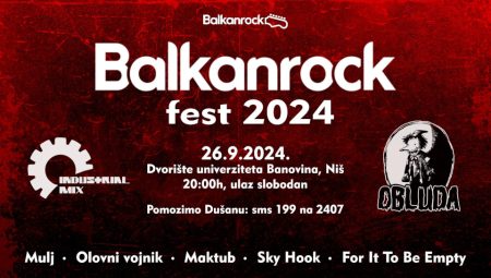 Balkanrock fest 2024 ovog četvrtka u niškoj Banovini