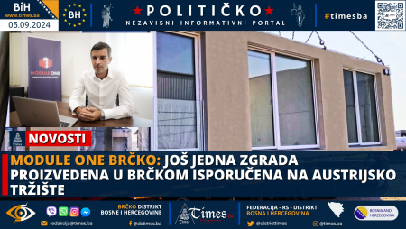 Još jedna zgrada proizvedena u Brčkom isporučena na austrijsko tržište