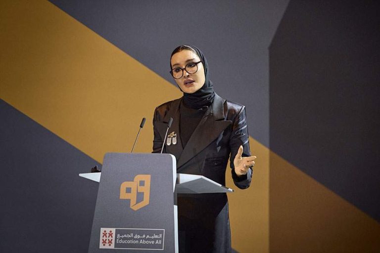 Šeika Moza i Mirela Bećirović na Međunarodnom danu zaštite obrazovanja od napada u Dohi