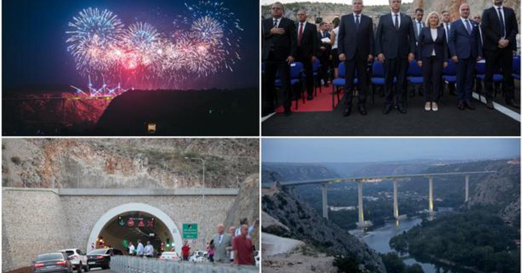 Most Hercegovina zasjao u punom sjaju, veličanstvena građevina kakva se rijetko viđa spaja BiH s europskim koridorima. Od sutra i prvi putnici