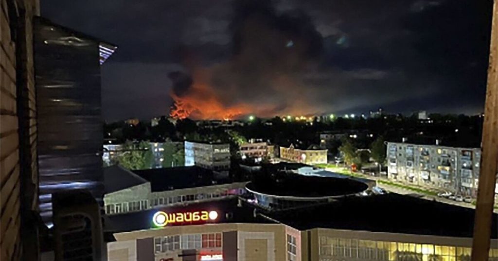 Ukrajina napala Rusiju kao nikad prije, lansirane stotine dronova, gori oko Moskve