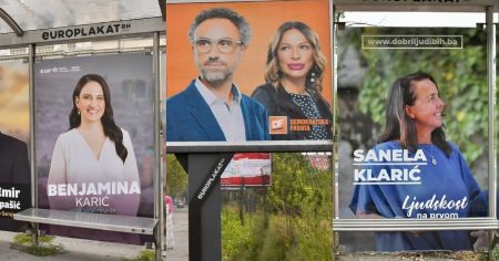 Osvanuli plakati kandidata na izborima kao znak početka političke kampanje, neki su objavili i spotove za pjesme