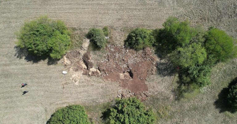 Bagerom uništili ranokršćansku baziliku kod Tomislavgrada, vjerovatno tražili blago
