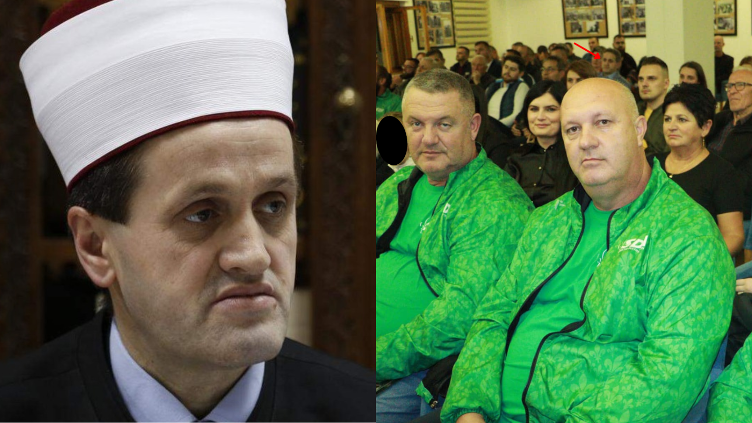 Je li mjesto glavnom imamu Medžlisa IZ u Brčkom Mustafi Gobeljiću na političkom skupu SDA!?