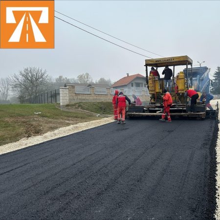 JP PUTEVI BRČKO: Asfaltiranje lokalnog puta D. Vukšić-Laništa