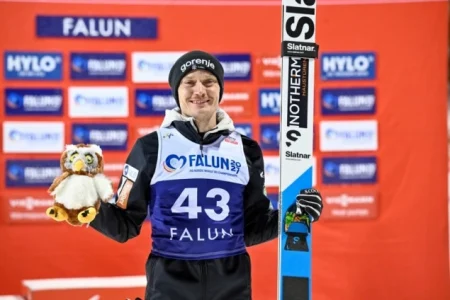 Lanišek pobjednik takmičenja u ski-skokovima u Falunu Lanišek pobjednik takmičenja u ski-skokovima u Falunu