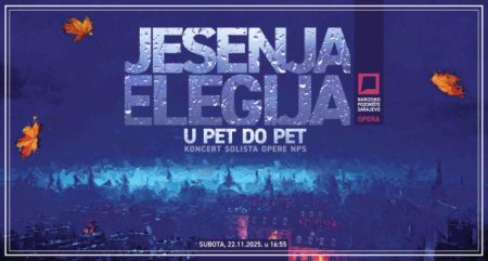 Koncert solista Opere NPS „Jesenja elegija u pet do pet, poklon svim ljubiteljima operne umjetnosti