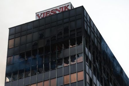 Potpuno izgoreo soliter nekadašnjeg zagrebačkog lista Vjesnik