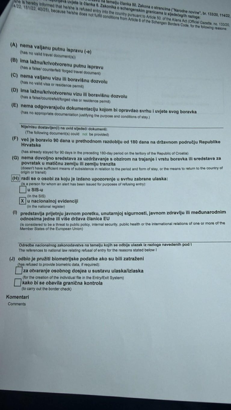 Nova faza u odnosima Zagreba prema Sarajevu: Uredniku Istrage Avdi Avdiću zabranjen ulazak u Hrvatsku