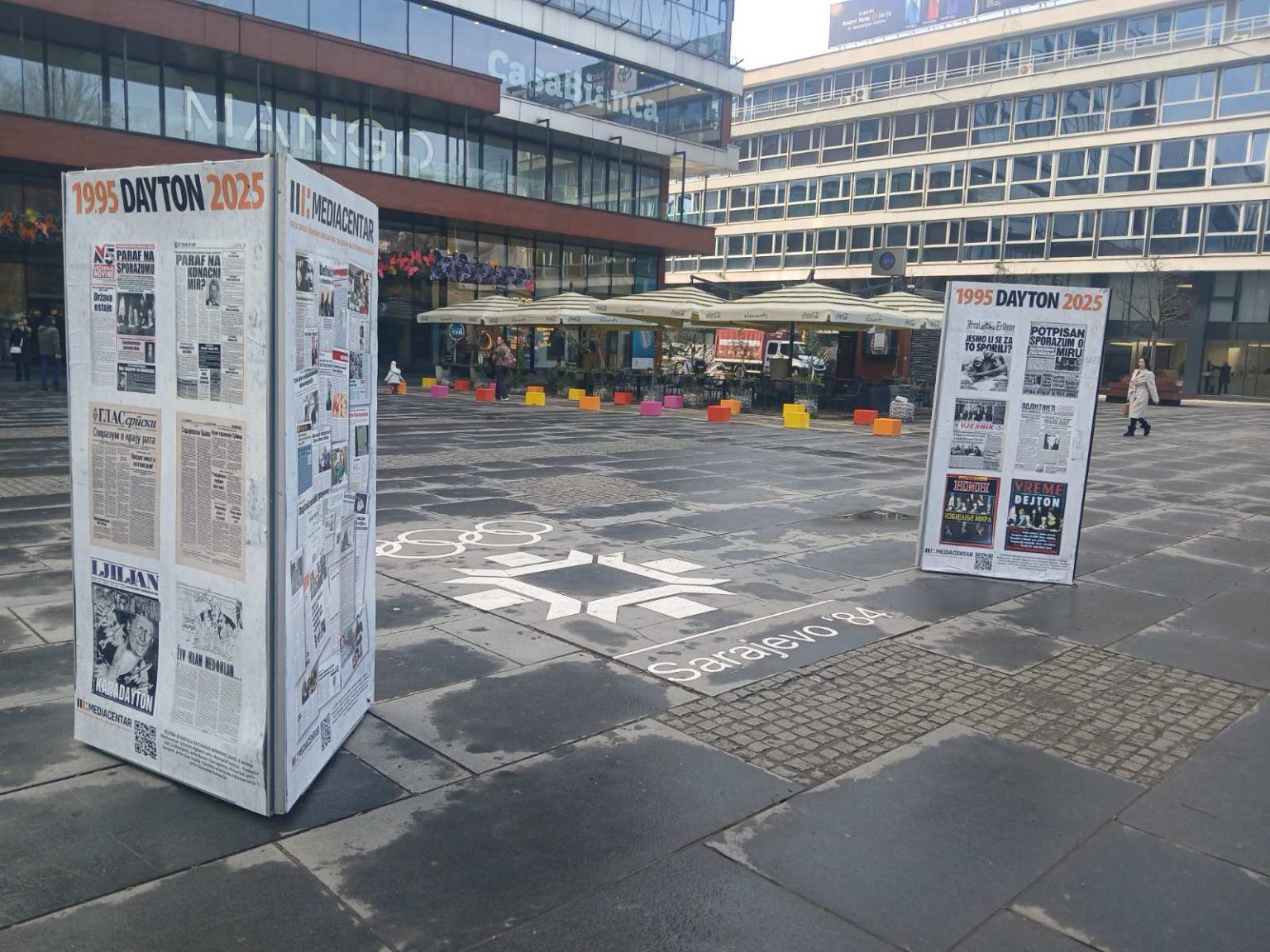 Sjećanje na novinske naslovnice po okončanju pregovora u Daytonu