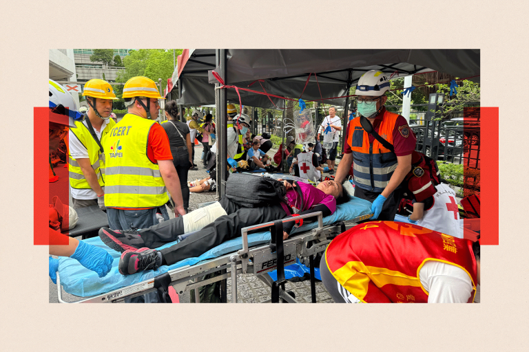 Lažna krv i simulacija raketnog napada: Kako se Tajvan priprema za kineski napad Lažna krv i simulacija raketnog napada: Kako se Tajvan priprema za kineski napad