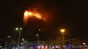 (FOTO i VIDEO) Požar progutao Vjesnik: Pogledajte šta je ostalo od simbola Zagreba