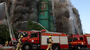 Broj stradalih u Hong Kongu porastao na 128: Uhapšeni direktori firme koja je radila na obnovi