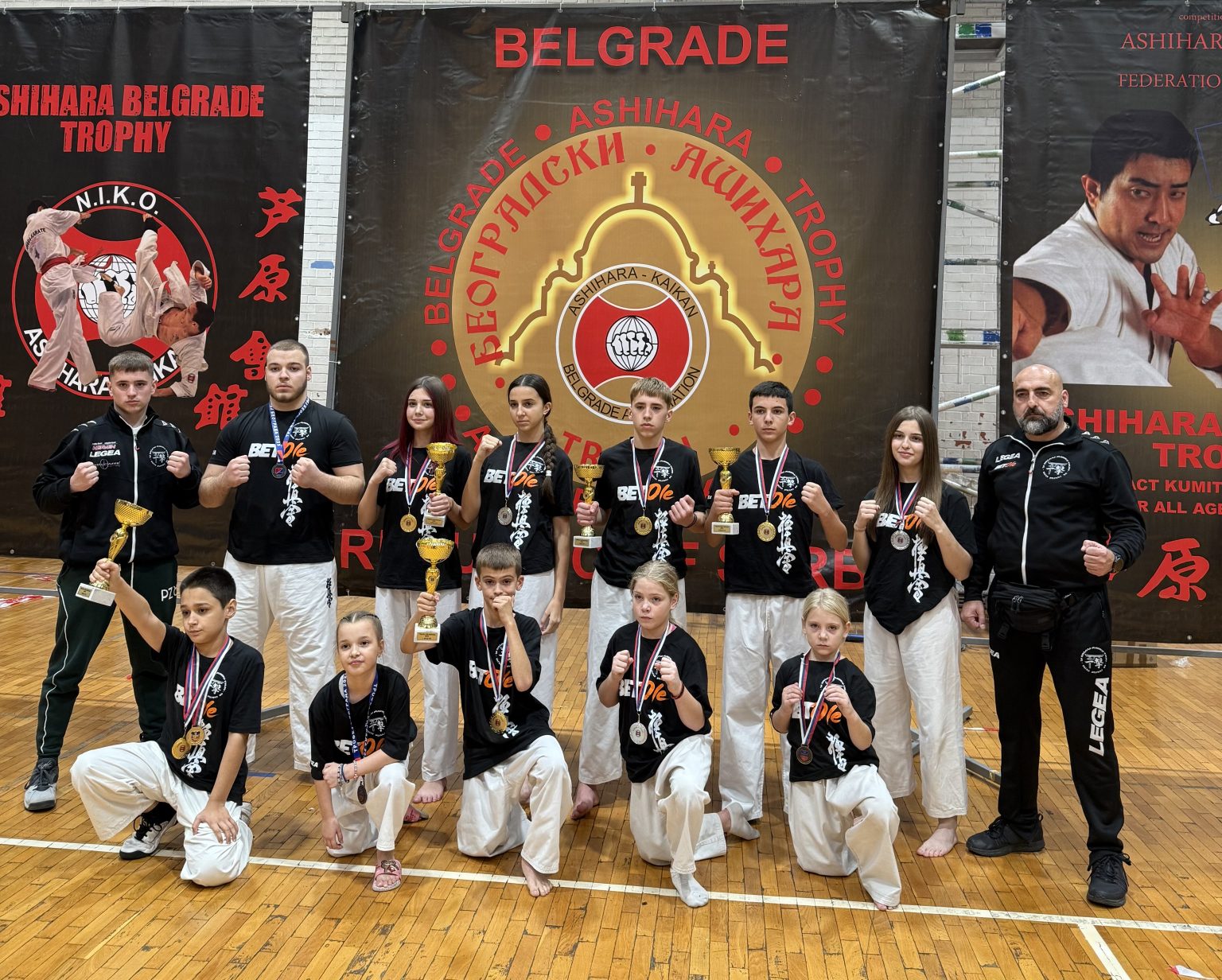 BORILAČKA AKADEMIJA “ICHIGEKI,, BLISTALA NA MEĐUNARODNOM „ASHIHARA BEOGRADSKOM TROFEJU“