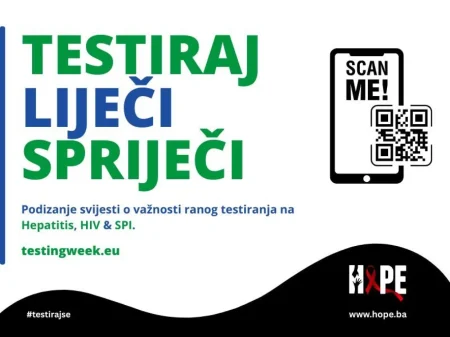Evropska sedmica testiranja u Sarajevu: Rano testiranje donosi brojne koristi