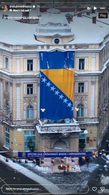 Pogledajte objavu Ahmedhodžića povodom Dana državnosti BiH, oglasili se i Bajraktarević i Barbarez