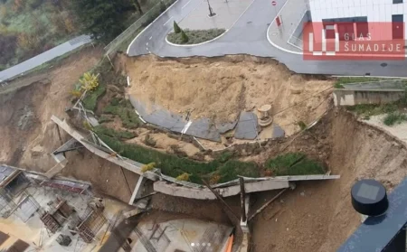 (VIDEO) Dramatične scene u Srbiji: Put bukvalno nestao, građani u strahu! – Apokaliptično..!