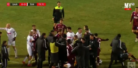 HAOS NA KOŠEVU: Žestok sukob igrača Sarajeva i Širokog Brijega