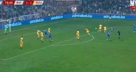 (VIDEO) LUDILOOOOOOOOO: Bajraktarević NAJLUĐIM golom u karijeri donio preokret BiH