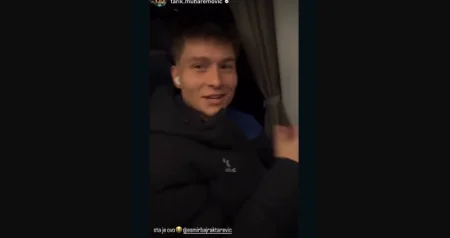 (VIDEO) Muharemović podijelio URNEBESAN video: Pogledajte šta je Bajraktarević radio nakon utakmice