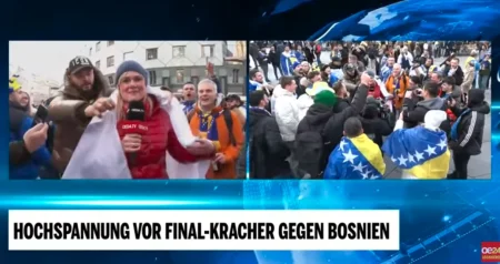 (VIDEO) Austrijska reporterka došla pred bh. navijače, ono što joj se dogodilo pamtit će cijelog života