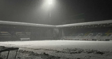 (VIDEO) Odgođena utakmica Željezničara i Sloge, pogledajte kako izgleda teren Grbavice