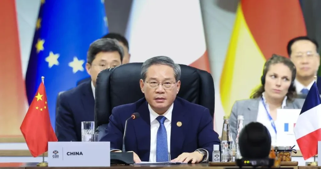 Kineski premijer pozvao zemlje G20 na širu globalnu saradnju za razvoj