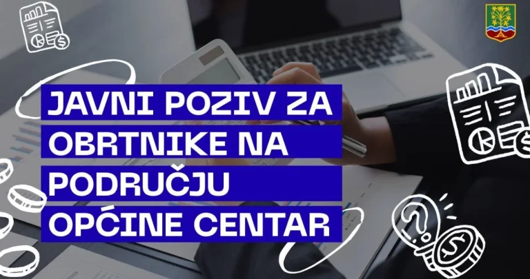 Općina Centar objavila poziv za dodjelu finansijskih sredstava obrtnicima