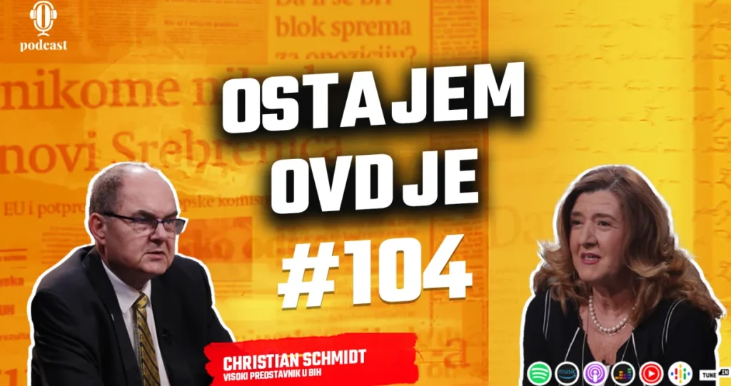 Christian Schmidt: RS je samo dio BiH i to svi trebaju poštovati – Direktno sa Vildanom