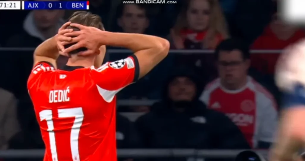 (VIDEO) Benfica savladala Ajax, Dedić zamalo postigao gol