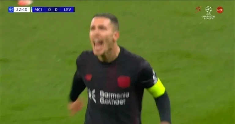 (VIDEO) Grimaldo je postigao još jedan VELIKI gol, Leverkusen vodi na Etihadu