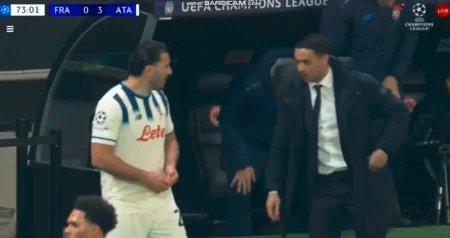 (VIDEO) Da li ste vidjeli šta je trener Atalante uradio dok je Kolašinac ulazio u igru