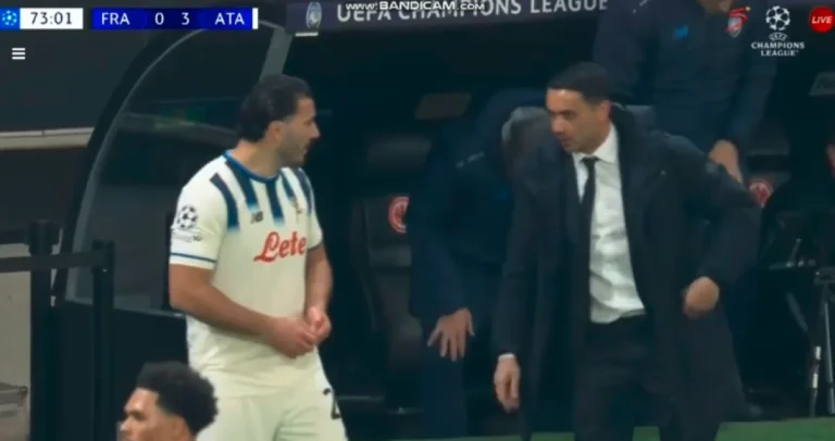 (VIDEO) Da li ste vidjeli šta je trener Atalante uradio dok je Kolašinac ulazio u igru