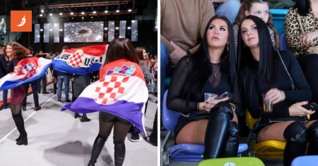 Frankfurt trenutno proživljava hrvatsku noć. Imamo fotografije