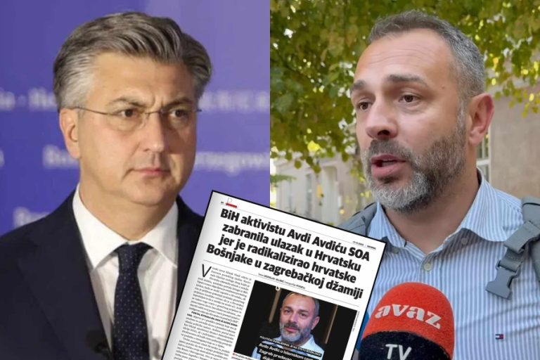 ZAGREBAČKI NACIONAL OTKRIO: SOA je zabranila ulazak Avdi Avdiću u Hrvatsku jer je u zagrebačkoj džamiji govorio o diskriminaciji Bošnjaka u izbornom sistemu BiH!