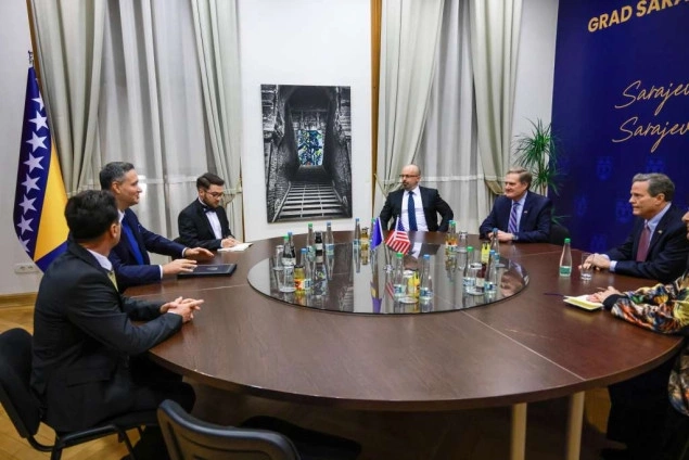 Bećirović s američkim kongresmenima: Južna interkonekcija strateški projekat za BiH i region