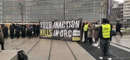 Demonstranti u EU traže hitnu akciju protiv nasilja u Demokratskoj Republici Kongo