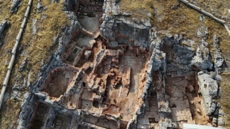 U drevnom gradu Perrhe otkriveno 1.500 godina staro stambeno područje iz rimskog doba