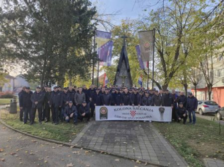 Kolona sjećanja Orašje – Vukovar: 91 sudionik krenuo na trodnevni put
