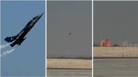 Indijski avion se srušio tokom aeromitinga u Dubaiju