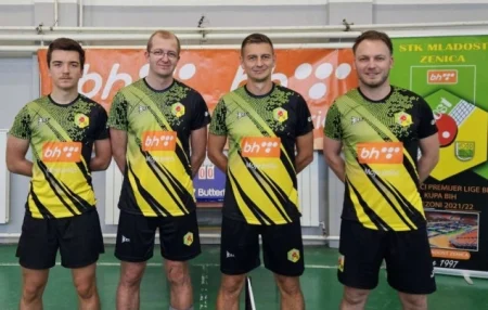 Stonoteniseri sarajevske Aladže-A i zeničke Mladosti neporaženi i nakon odigranog 6. kola PLBiH