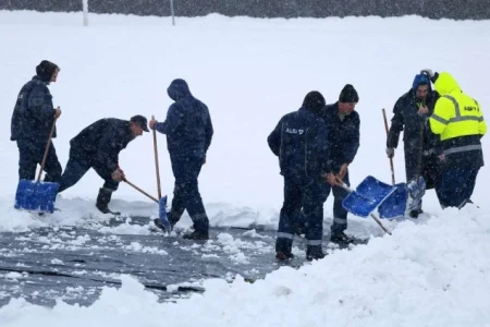 Odgođena utakmica Željezničar – Sloga zbog snijega