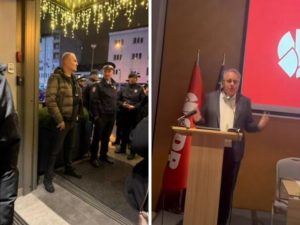 ISPLIVAO SNIMAK NIKŠIĆA U TRENUTKU KAD JE DOJAVLJENA BOMBA: Pogledajte njegovu reakciju (VIDEO)