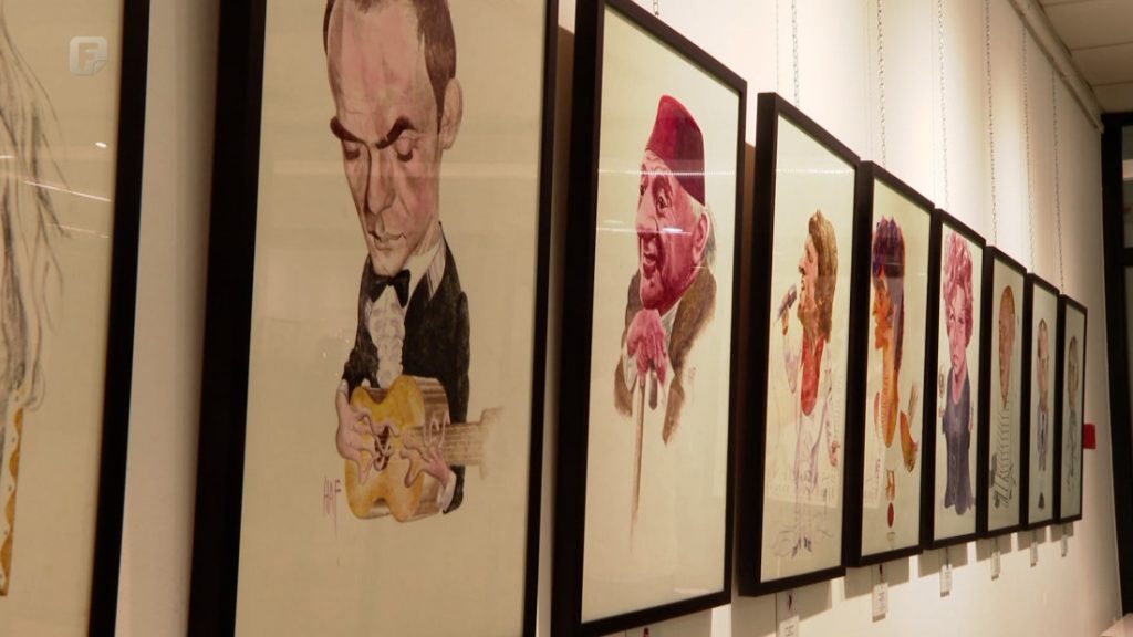 Otvorena izložba karikatura Alije Hafizovića Hafa Sarajevo, ljubavi moja