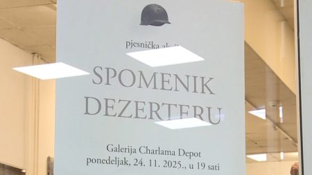 U Sarajevu predstavljena umjetnička akcija Spomenik dezerteru U Sarajevu predstavljena umjetnička akcija Spomenik dezerteru