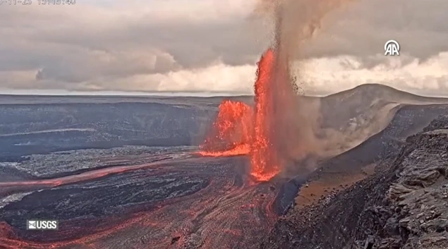 Vulkan Kilauea na Havajima izbacivao lavu do 120 metara u visinu