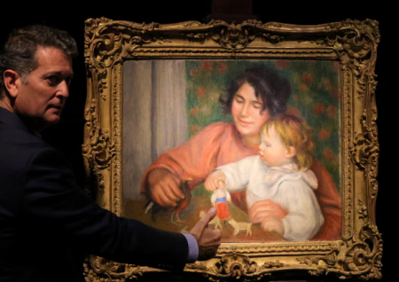 Renoirov portret sina Jeana prodat za 1,8 miliona eura