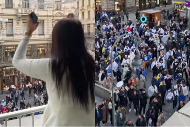 BH. NAVIJAČI PJEVALI DJEVOJCI NA BALKONU IZAĐI MALA: Njena reakcija nasmijala sve (VIDEO)