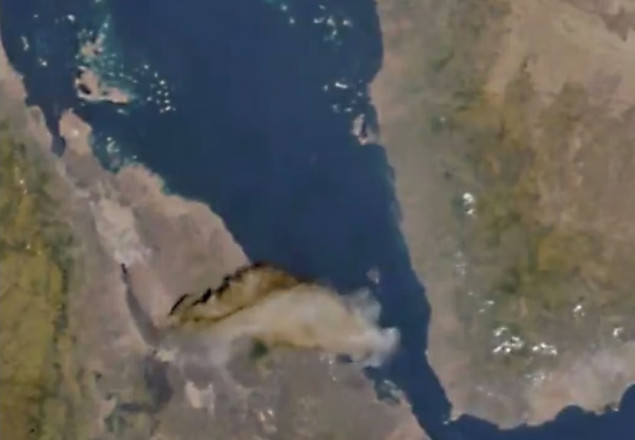 Eruptirao vulkan nakon 12.000 godina: Pepeo dosegnuo visinu od 14 km, oblaci se proširili do Indije i Pakistana Eruptirao vulkan nakon 12.000 godina: Pepeo dosegnuo visinu od 14 km, oblaci se proširili do Indije i Pakistana